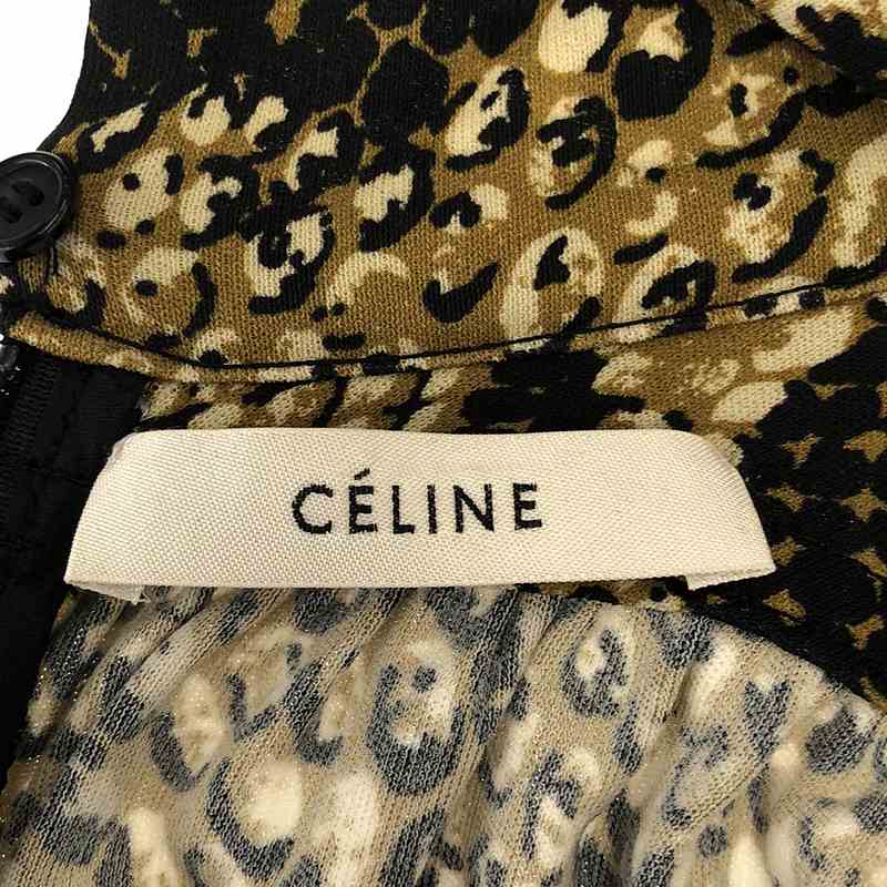 CELINE / セリーヌ フィービー期 SNAKE PRINT DRESS ドレス ワンピース