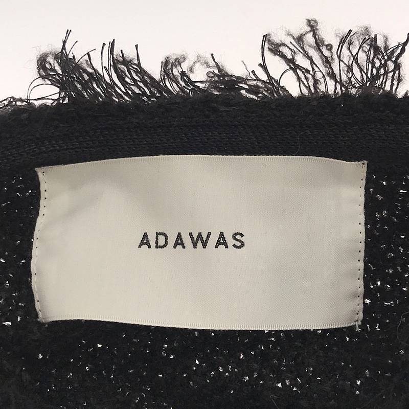 ADAWAS / アダワス ニットツイード4ポケットジャケット