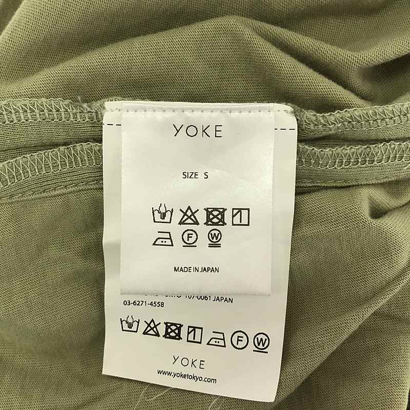 YOKE / ヨーク INSIDE OUT T-SHIRTS L／S インサイドアウト ロングスリーブTシャツ