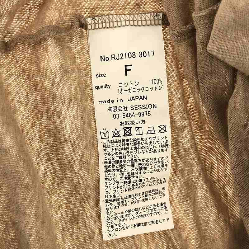 R JUBILEE / アールジュビリー オーガニックコットン ヘンリーネックT カットソー