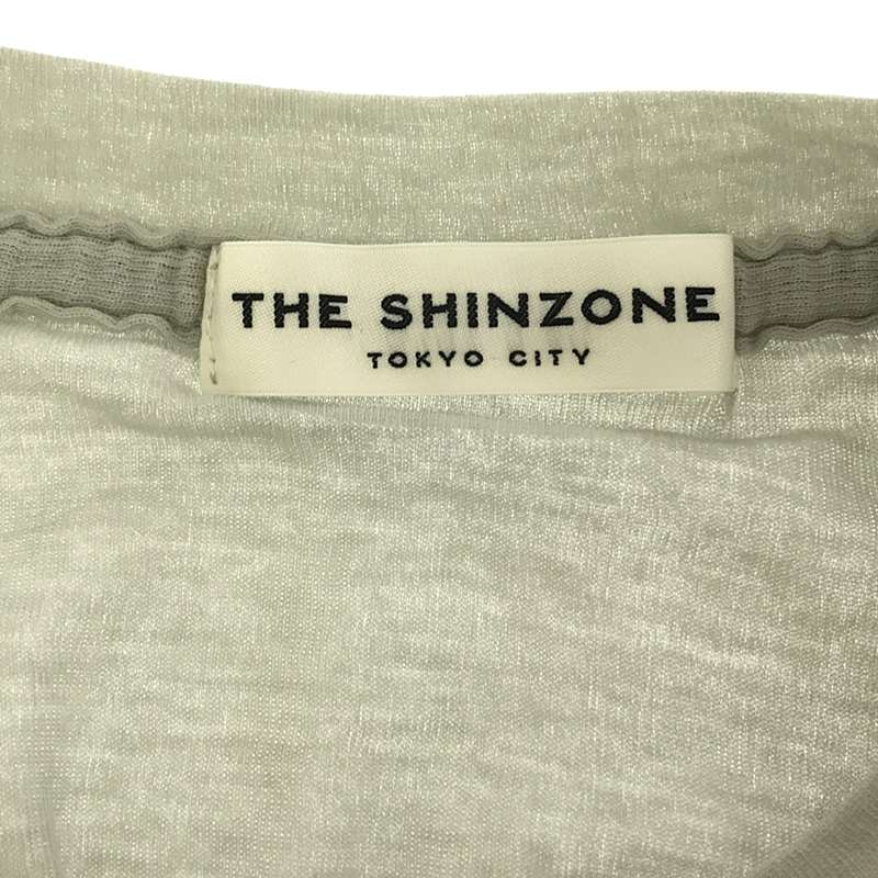 Shinzone / シンゾーン SHEER LONG TEE カットソー