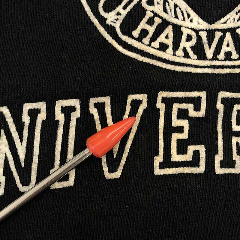 VINTAGE / ヴィンテージ古着 60s HARVARD UNIVERSITY カレッジ 3段プリント ラグランスリーブ 半袖スウェット