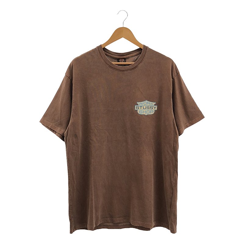 STUSSY / ステューシー 両面プリント クルーネック Tシャツ