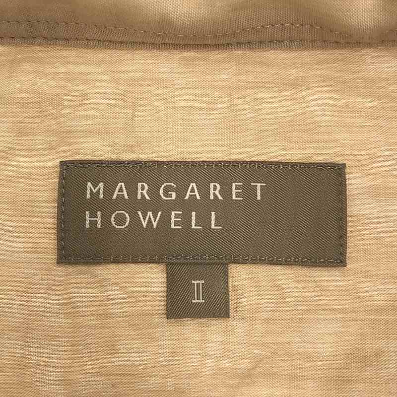 MARGARET HOWELL / マーガレットハウエル コットンレギュラーカラーシャツ