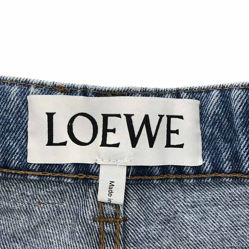 LOEWE / ロエベ フィッシャーマン ロールアップ デニムパンツ