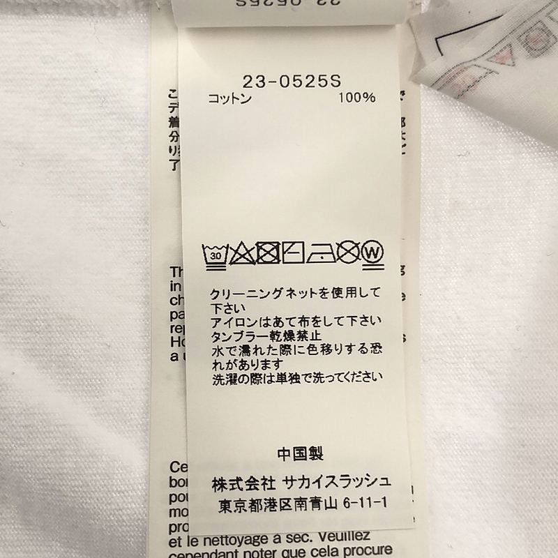 sacai / サカイ Back Print L/S T-Shirt カットソー