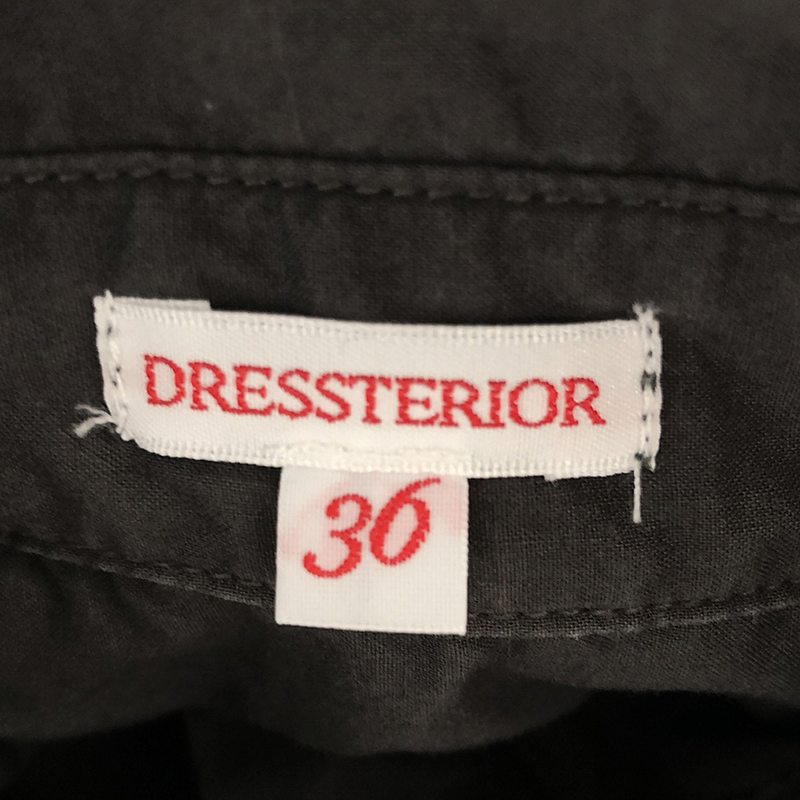 DRESSTERIOR / ドレステリア 製品染ワークシャツ