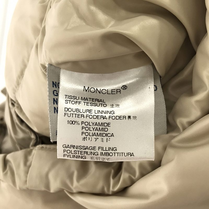 MONCLER / モンクレール TISSU MATERIAL STOFF TESSUTO ダウンジャケット