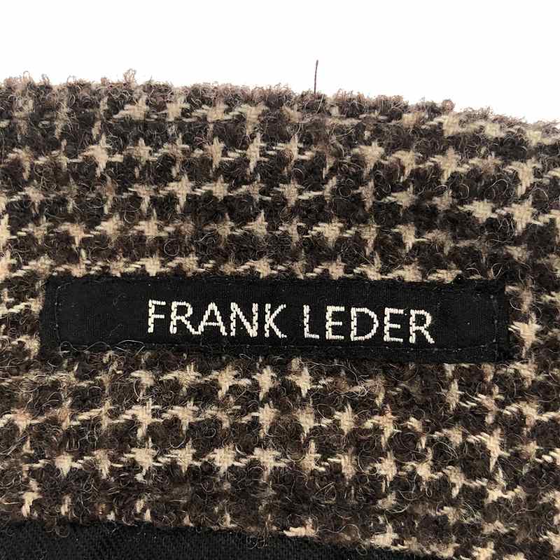 FRANK LEDER / フランクリーダー Deutsches erzeugnis / ウール ツイード トラウザーズ パンツ