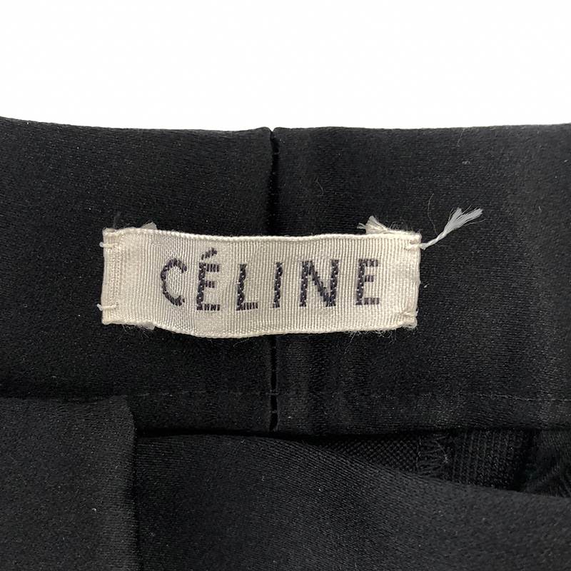 CELINE / セリーヌ フィービー期 センタープレス ウールテーパードパンツ