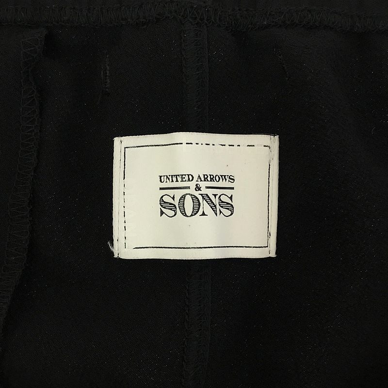 UNITED ARROWS & SONS / ユナイテッドアローズアンドサンズ × DAISUKE OBANA LINE PANTS ピンタッククリース ライン パンツ