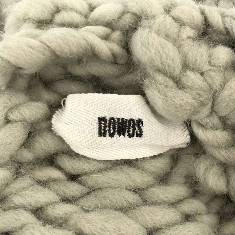 NOWOS / ノーウォス Roving knit ローゲージニット