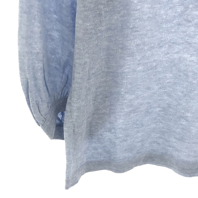 45r / フォーティファイブアール コットンパフスリーブニット