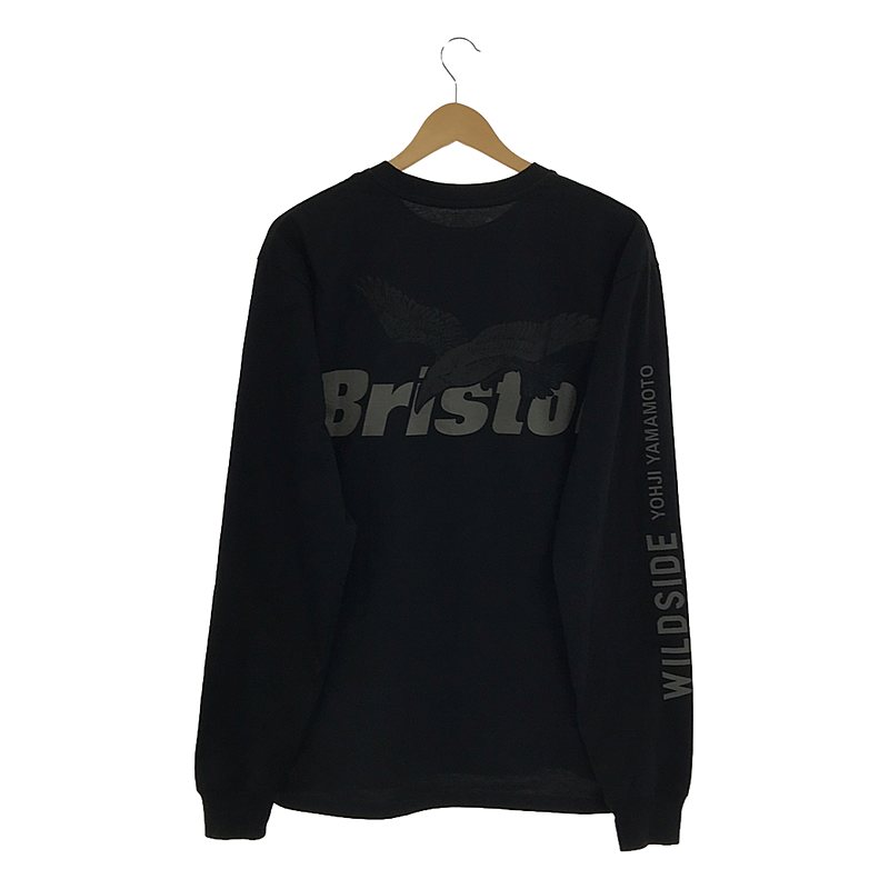 × WILDSIDE YOHJI YAMAMOTO / ワイルドサイドヨウジヤマモト L/S TEAM EMBLEM TEE / バックプリント  カットソーFCRB / エフシーレアルブリストル