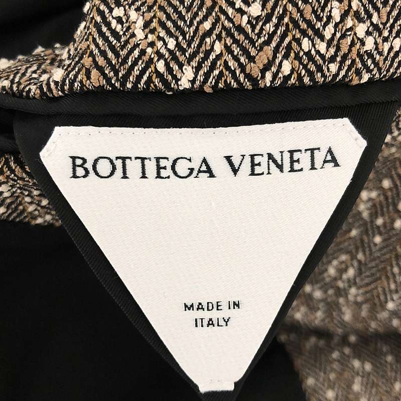 BOTTEGA VENETA / ボッテガヴェネタ ヘリンボーン ツイード ダブルジャケット