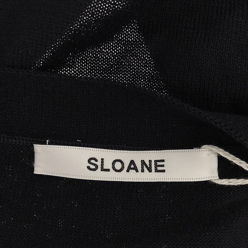 SLOANE / スローン 14Gコットン天竺 Vカーディガン