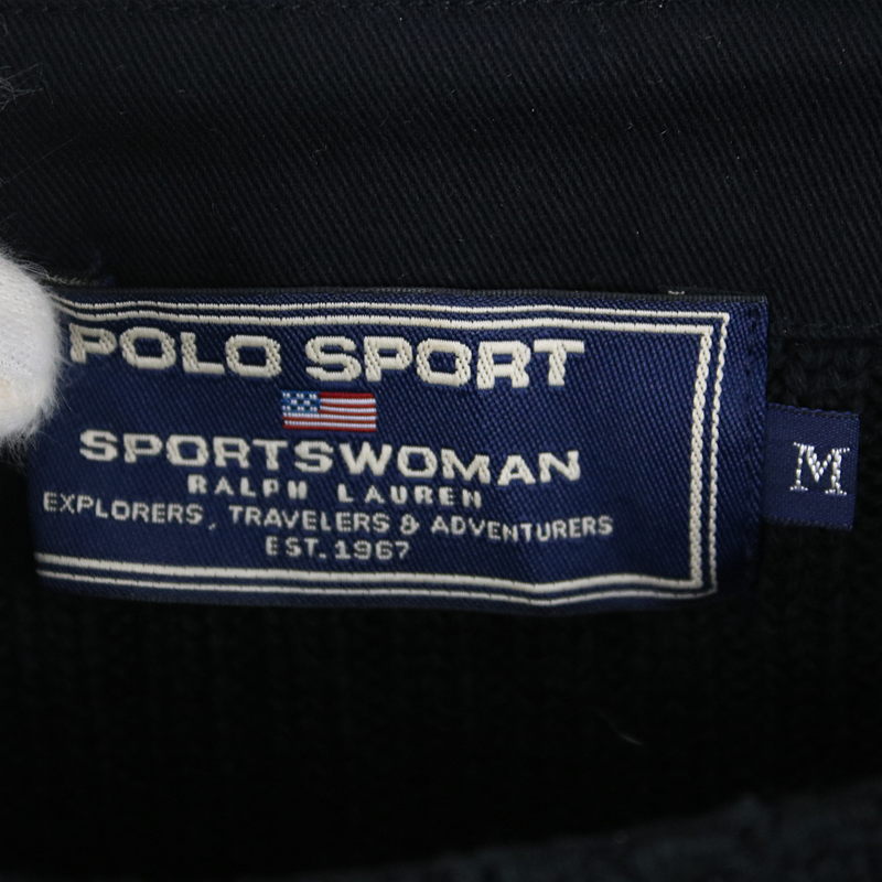POLO SPORTS / ポロスポーツ ボートネックリブニットセーター