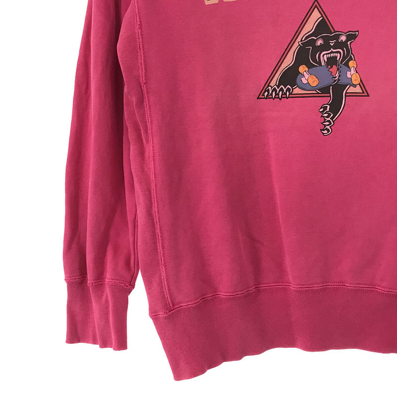 REMI RELIEF / レミレリーフ ARIZONA ヴィンテージ加工 クルーネック プリント スウェット トレーナー