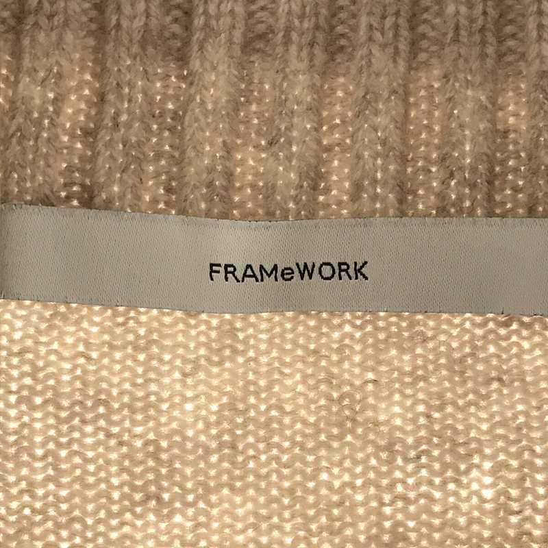 Framework / フレームワーク ウールカシミヤ ミドルゲージタートルプルオーバー ニット
