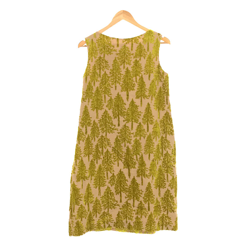 mina perhonen / ミナペルホネン リネン metsa ノースリーブワンピース