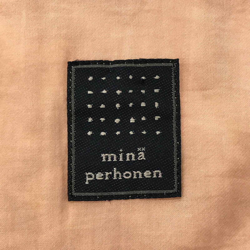 mina perhonen / ミナペルホネン リネン metsa ノースリーブワンピース