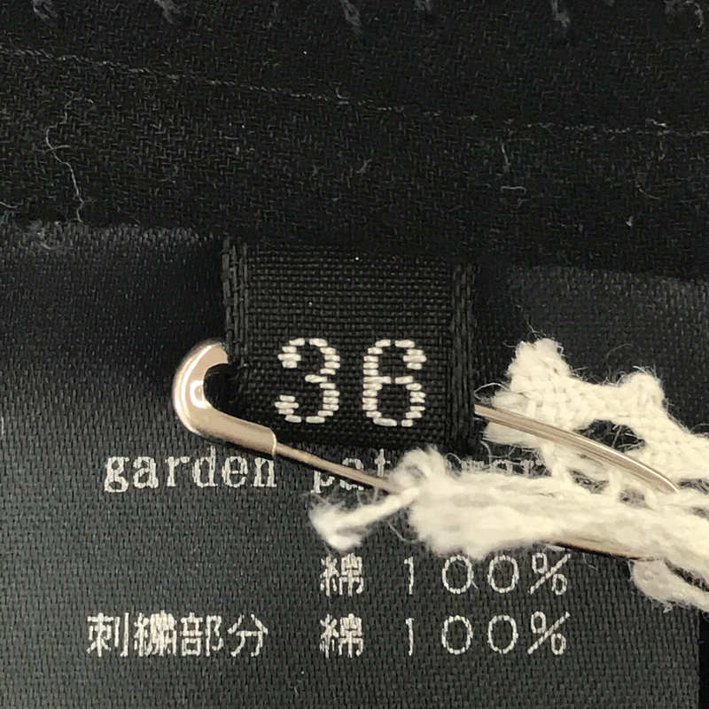 mina perhonen / ミナペルホネン コットン garden patchwork 刺繍ワンピース