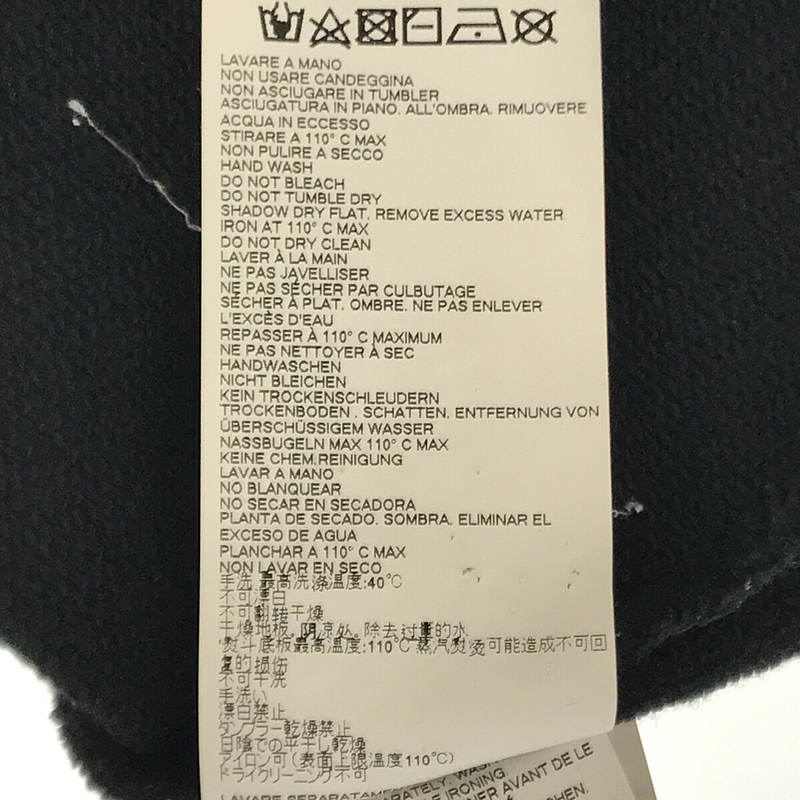 Maison Margiela / メゾンマルジェラ コットン インサイドアウト エルボーパッチ クルーネック スウェット