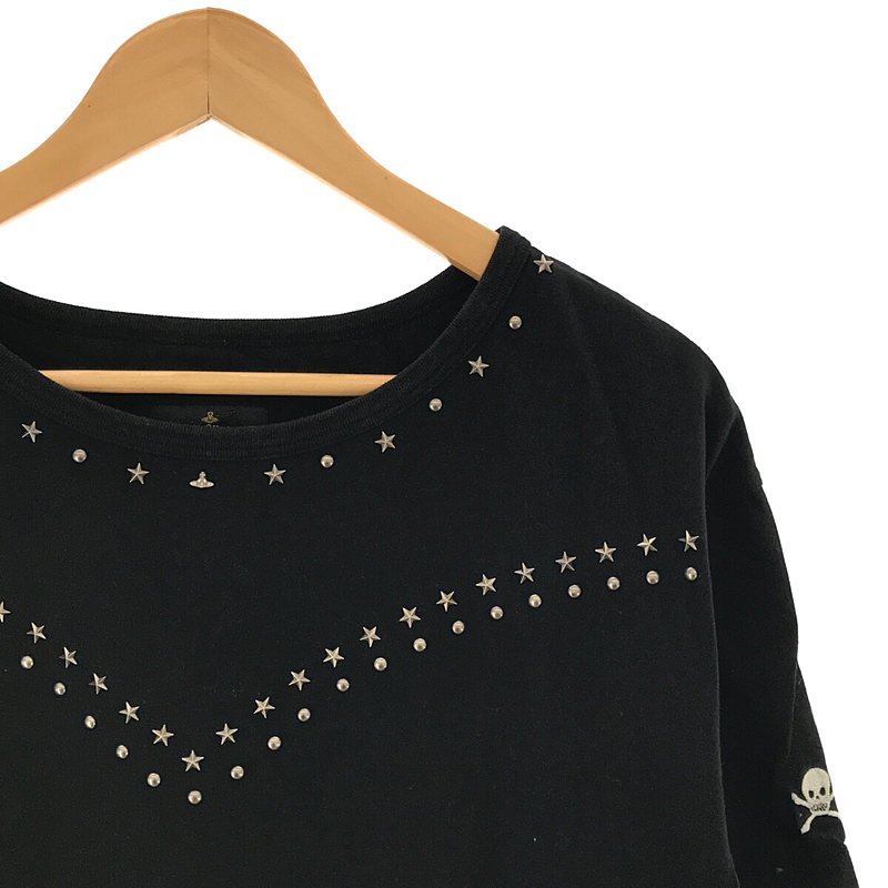 Vivienne Westwood ANGLOMANIA / ヴィヴィアンウエストウッドアングロマニア STARS ORB ROUND NECK T-SHIRT スター スタッズ ラウンドネック Tシャツ