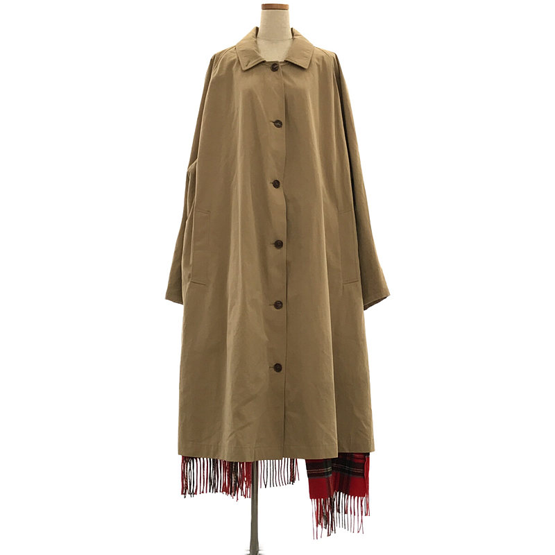 Reversible Scarf Trench Coat リバーシブル ビッグシルエット