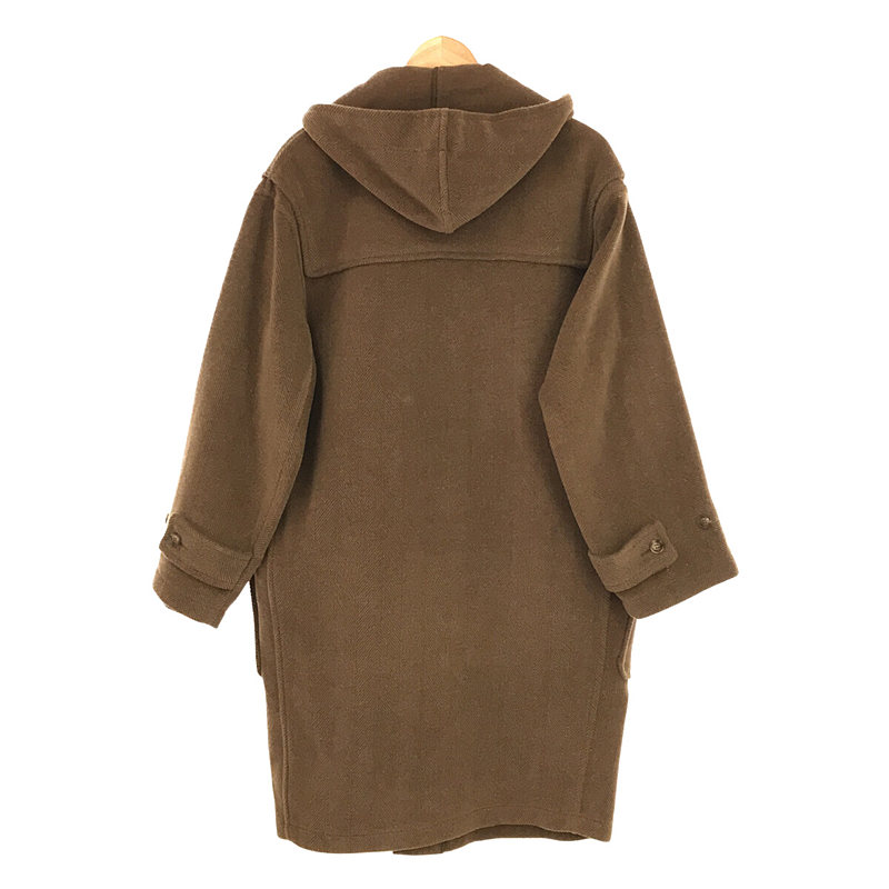 90s VINTAGE ヴィンテージ 英国製 白タグ ヘリンボーン ダッフル 90s VINTAGE ヴィンテージ 英国製 白タグ ヘリンボーン ダッフル