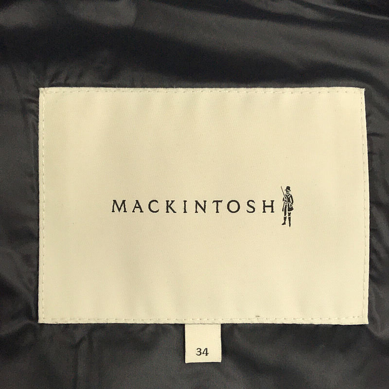 MACKINTOSH / マッキントッシュ ウール 混紡 ツイル フーデッド ダウン コート