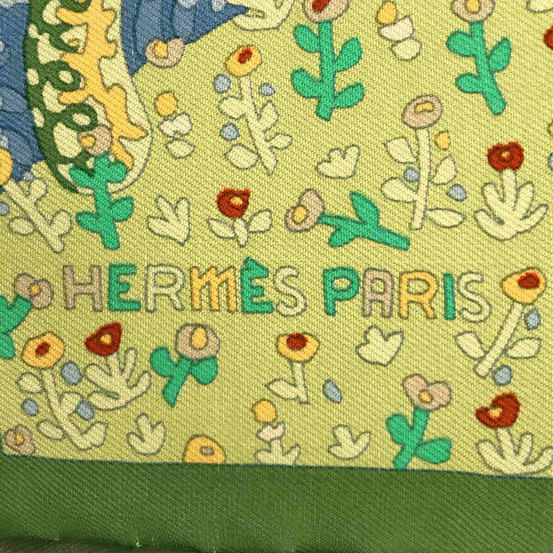 HERMES / エルメス カレ40 シルク プリント スカーフ