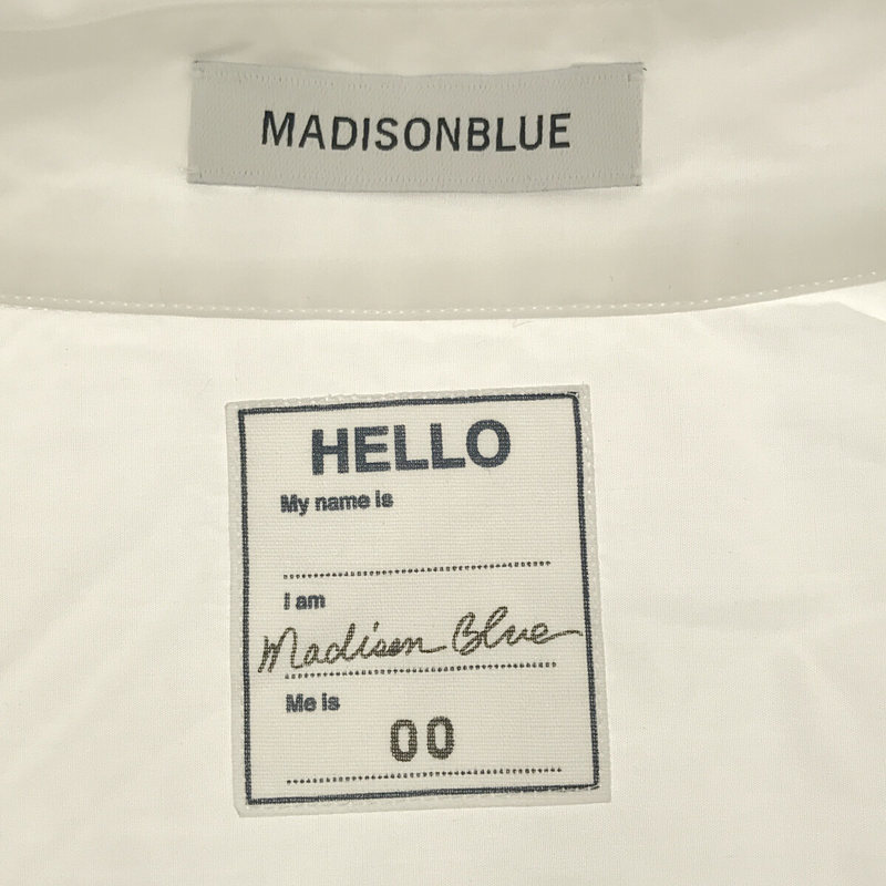 MADISON BLUE / マディソンブルー J.BRADLEY SHIRT ジョー ブラッドレー シャツ