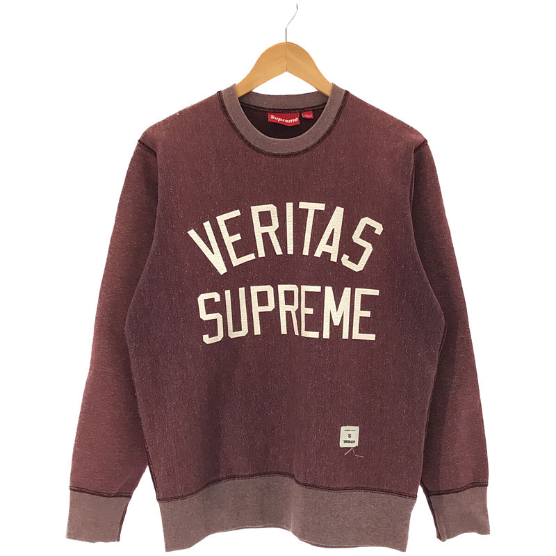 コットン 裏起毛 VERITAS ロゴスウェット トレーナーSUPREME / シュプリーム