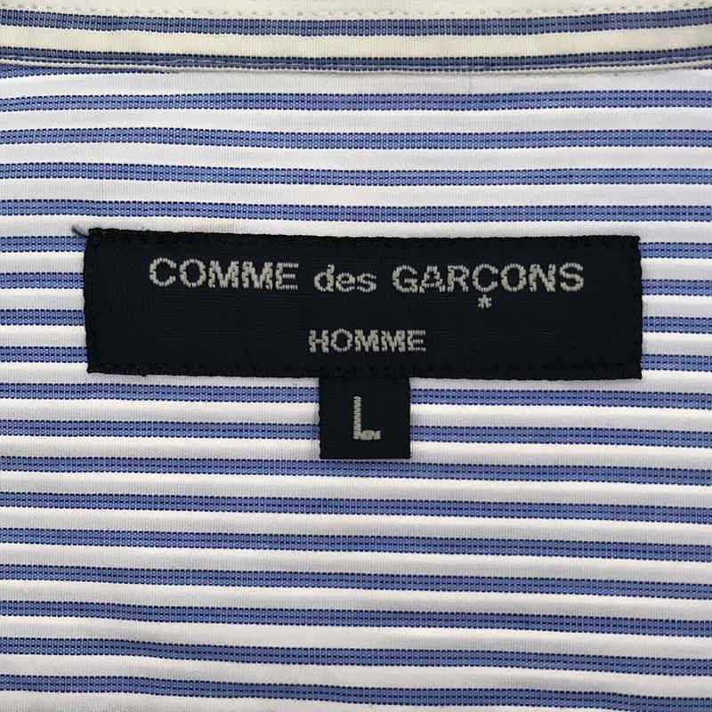 COMME des GARCONS HOMME / コムデギャルソンオム 2005AW / AD2005 コットン ストライプ レギュラーカラー シャツ