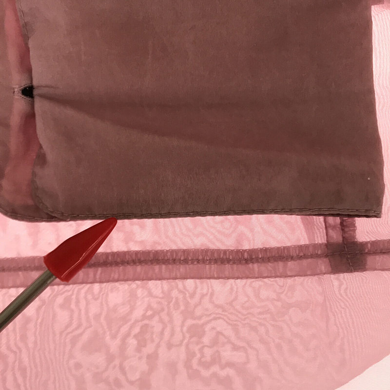 Maison Special / メゾンスペシャル オーバー シアー シャツ