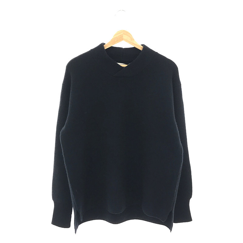 × wagamama ワガママ別注 Alashan cashmere YN Line sweater カシミヤニット