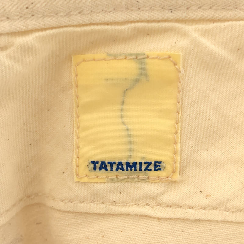 TATAMIZE / タタミゼ BAKER PANTS / コットン ベイカーパンツ