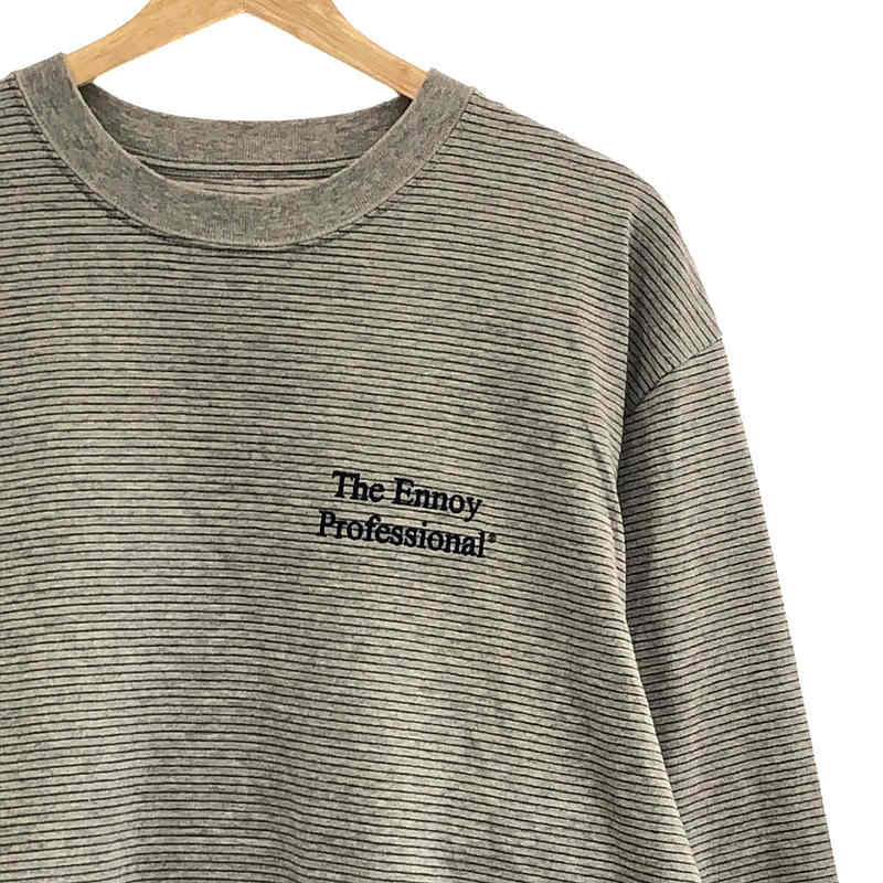 The Ennoy Professional / ザエンノイプロフェッショナル L/S Border T-Shirt / ボーダーカットソー