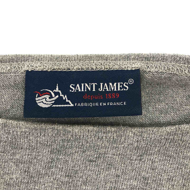 SAINT JAMES / セントジェームス OUESSANT SOLID ウエッソン ソリッド バスクシャツ