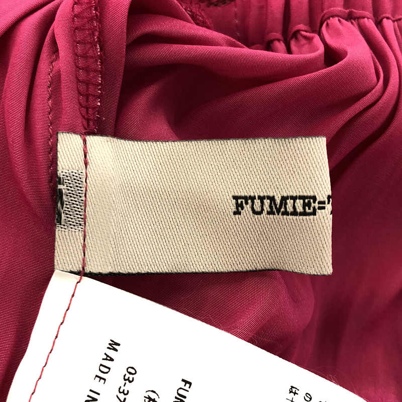 FUMIE=TANAKA / フミエタナカ color tiered SK ティアードスカート