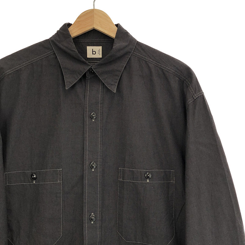 blurhms / ブラームス Selvage Chambray USN Shirt / シャンブレーシャツ