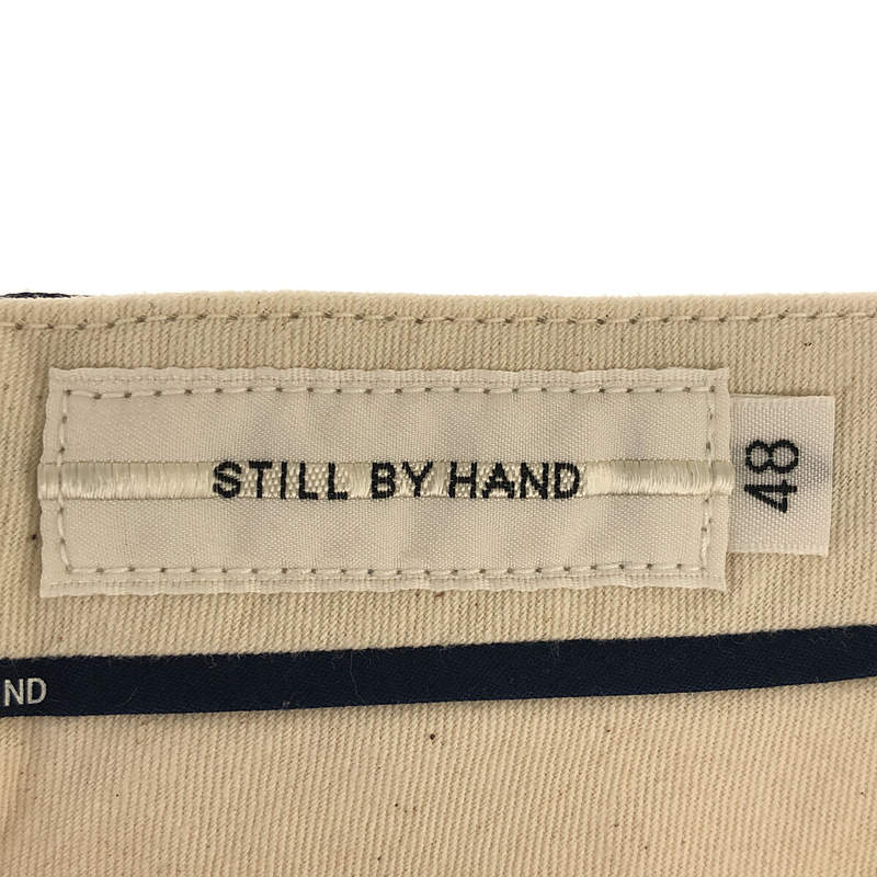 STILL BY HAND / スティルバイハンド コットン ショートパンツ