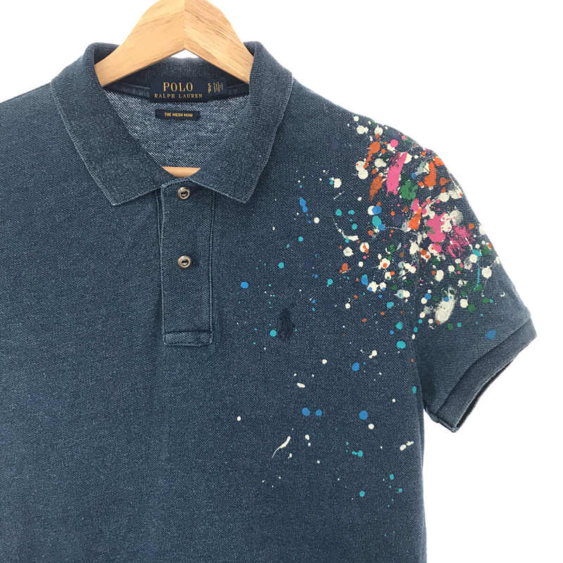 POLO RALPH LAUREN / ポロラルフローレン THE MESH MINI ペンキ加工 ポロ ワンピース