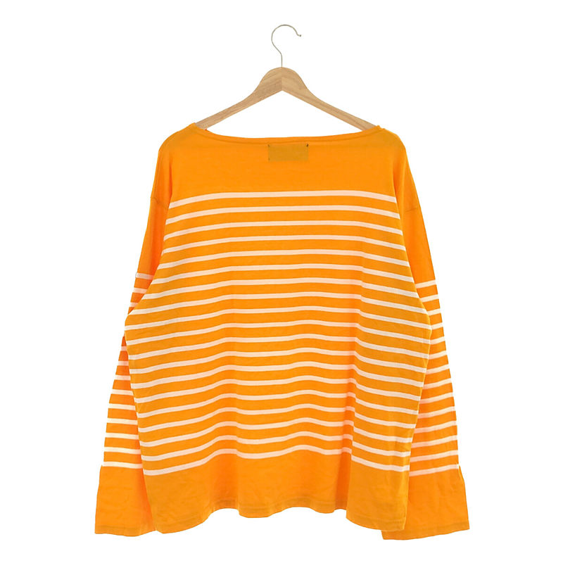 OUTIL / ウティ バスク ボーダーカットソー / ユニセックス