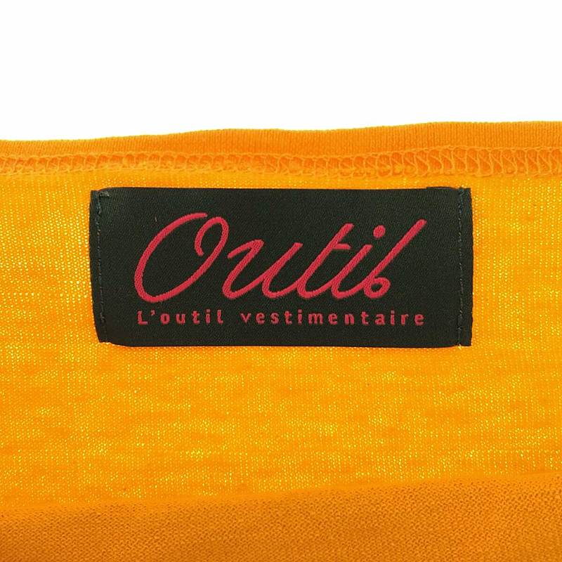 OUTIL / ウティ バスク ボーダーカットソー / ユニセックス