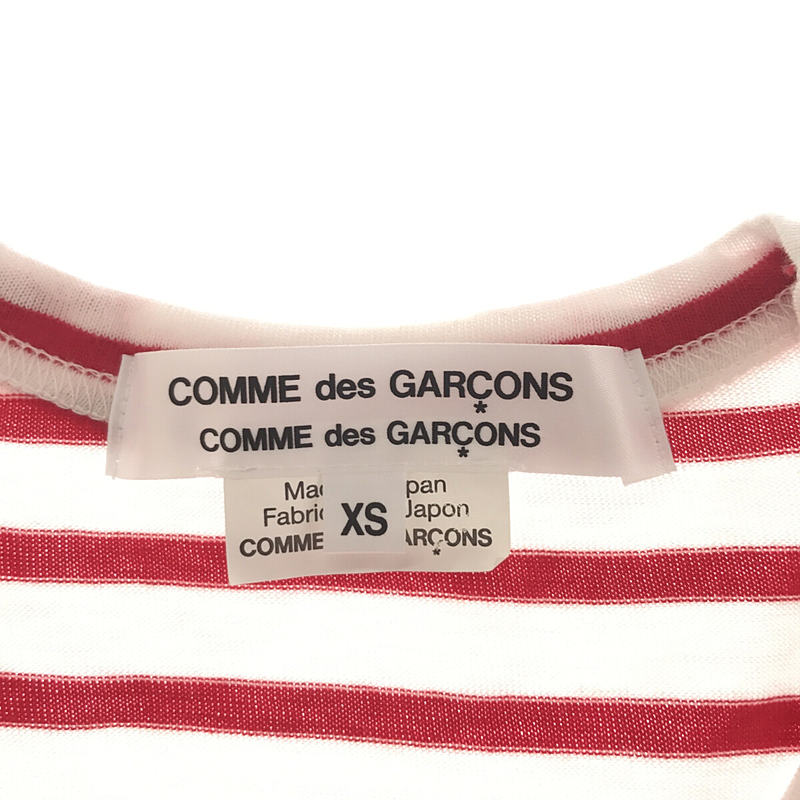 COMME des GARCONS COMME des GARCONS / コムコム コラージュ ボーダー Tシャツ