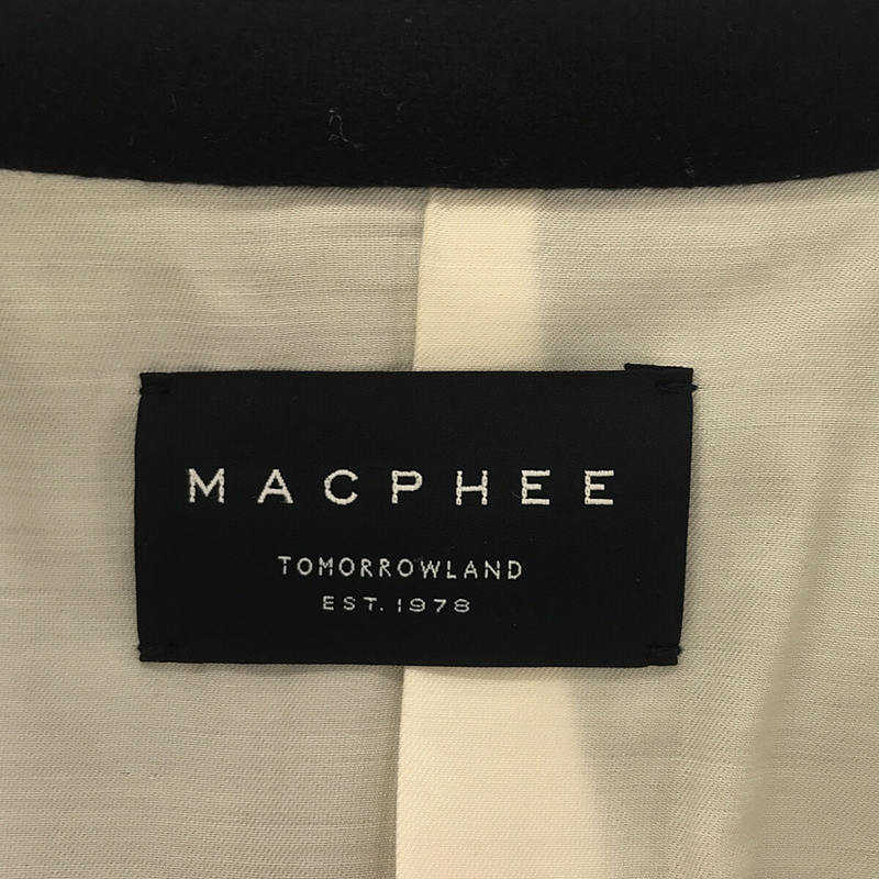 Tomorrowland MACPHEE / トゥモローランドマカフィー カシミヤブレンド チェスターコート