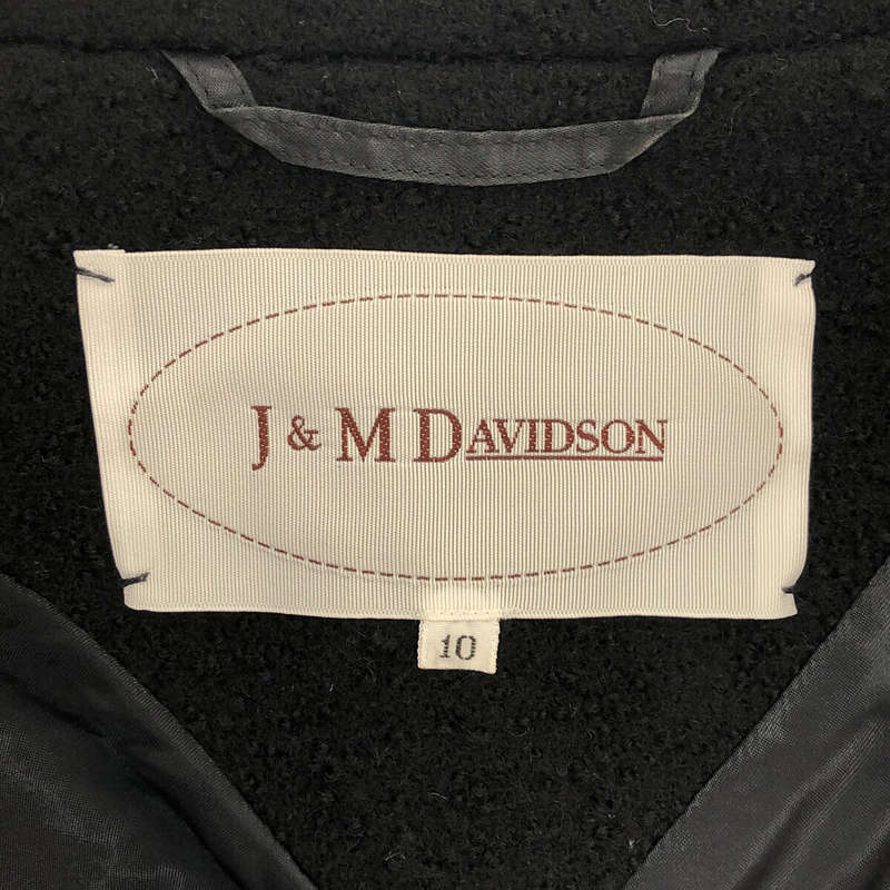 J&M DAVIDSON / ジェイアンドエムデヴィッドソン ループツイード コート