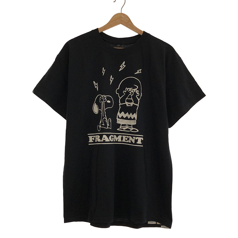 特価価格FRAGMENT x PEANUTS TEE スヌーピー Tシャツ L ブルー #PUM-20090-C フラグメント ピーナッツ 丸首